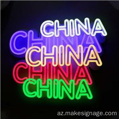 Acrylic neon işarələri